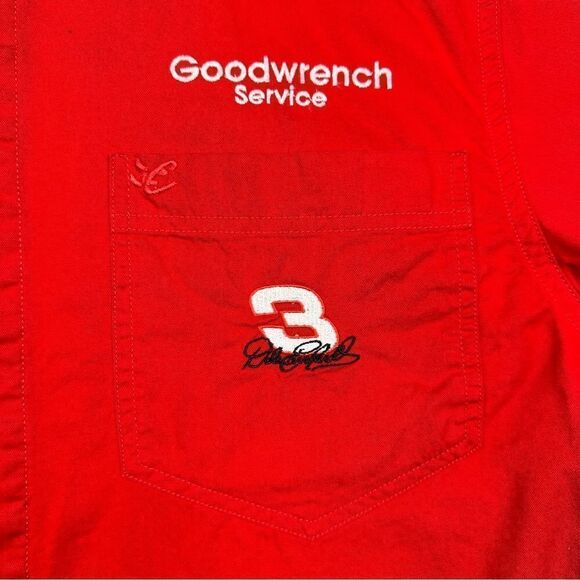 Chase Dale Earnhardt Shirt Mens Medium Red  Goodwrench Service 3 Nascar Racing‎ - Picture 6 of 16